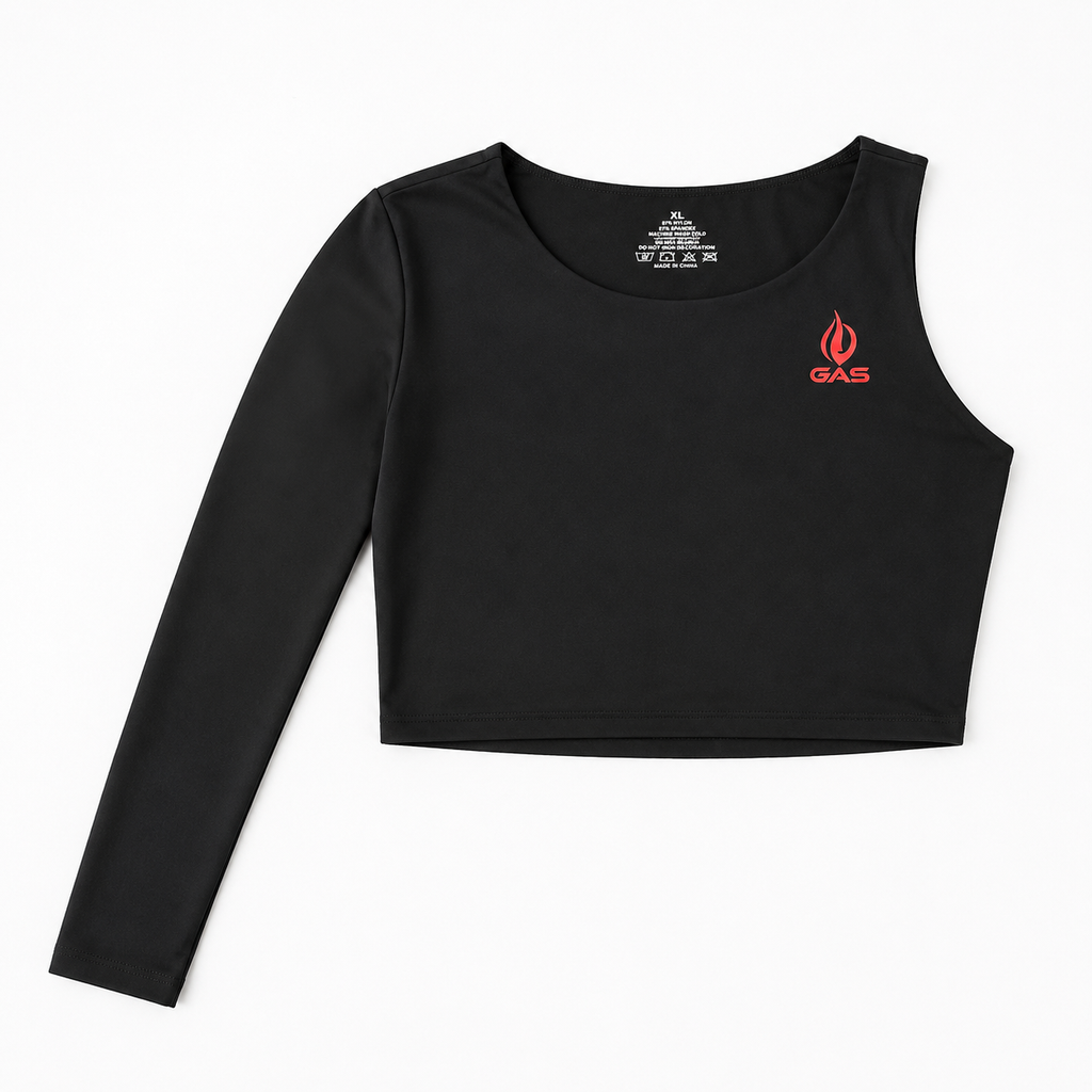 GAS Signature Collection Top – Black & Red